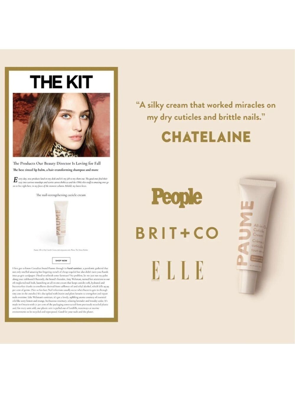 Paume All in One Cuticle and Nail Cream | NEW | 22mL | Signature Scent - Picture 7 of 16